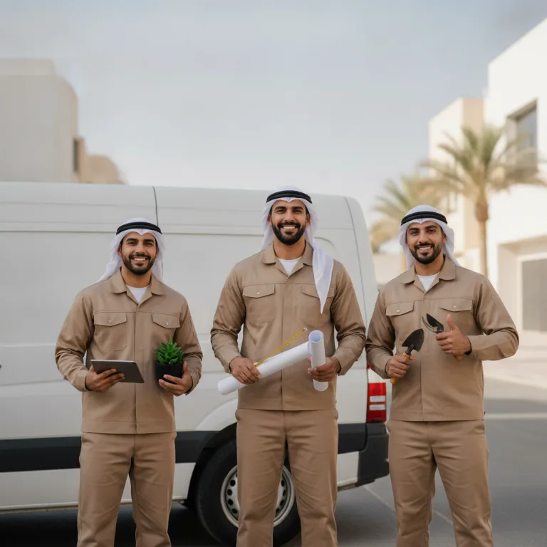 Landscape Designer team in Ras Al Khaimah